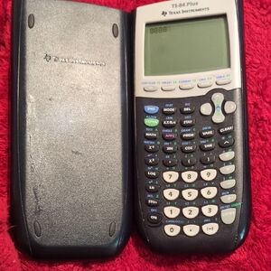 Texas Instruments TI-84 Plus Graphing Calculator - Black and White